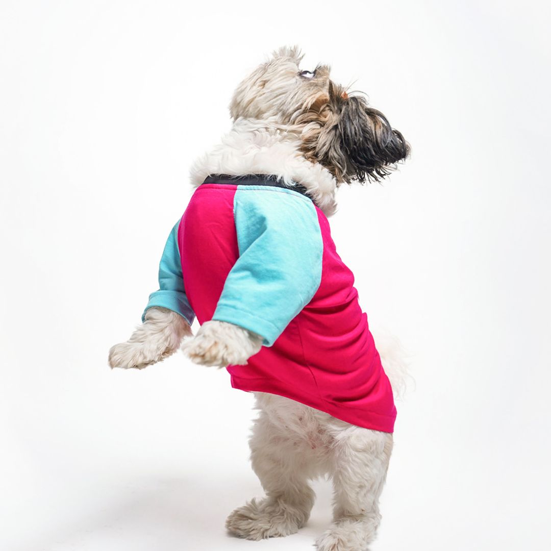 Magenta Dog T-Shirt