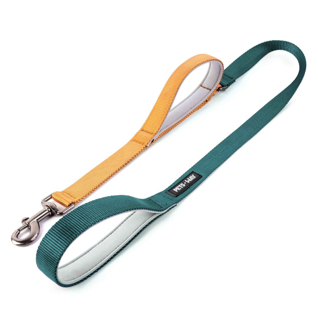 Emerald & Honey - Traffic / Dual Handle Leash