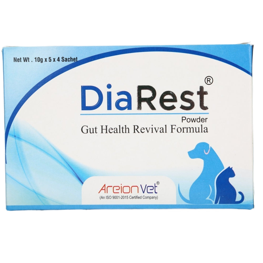 Areion Vet Dia Rest Sachets 10gm for Dogs and Cats