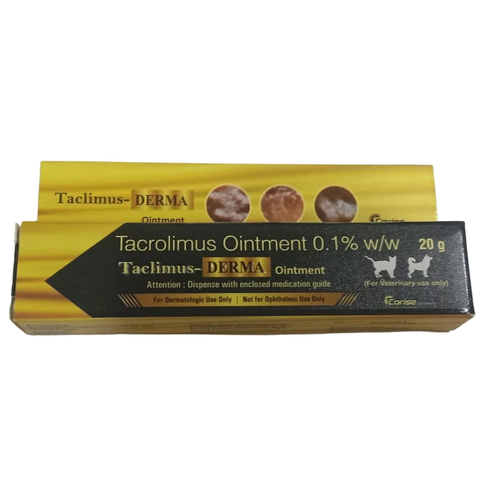 Corise Taclimus Derma Ointment 20gm for Dogs and Cats