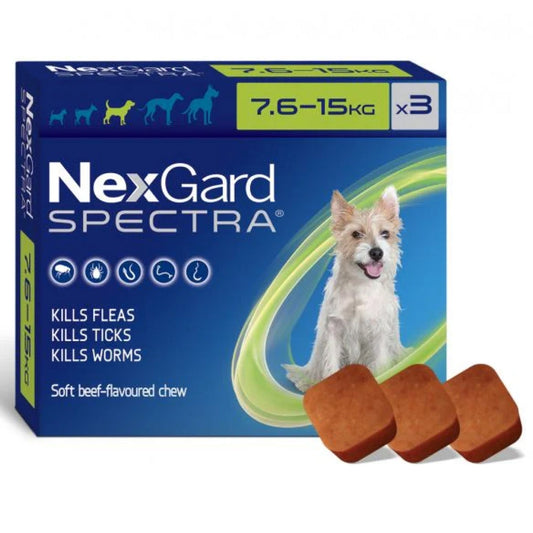 Boehringer Ingelheim Nexgard Spectra 7.5-15kg For Dogs