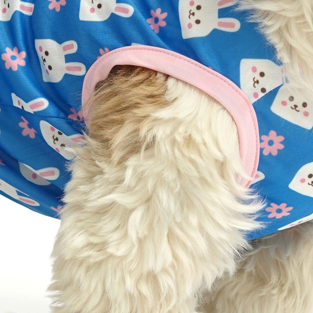 Bunny Printed Dog Vest