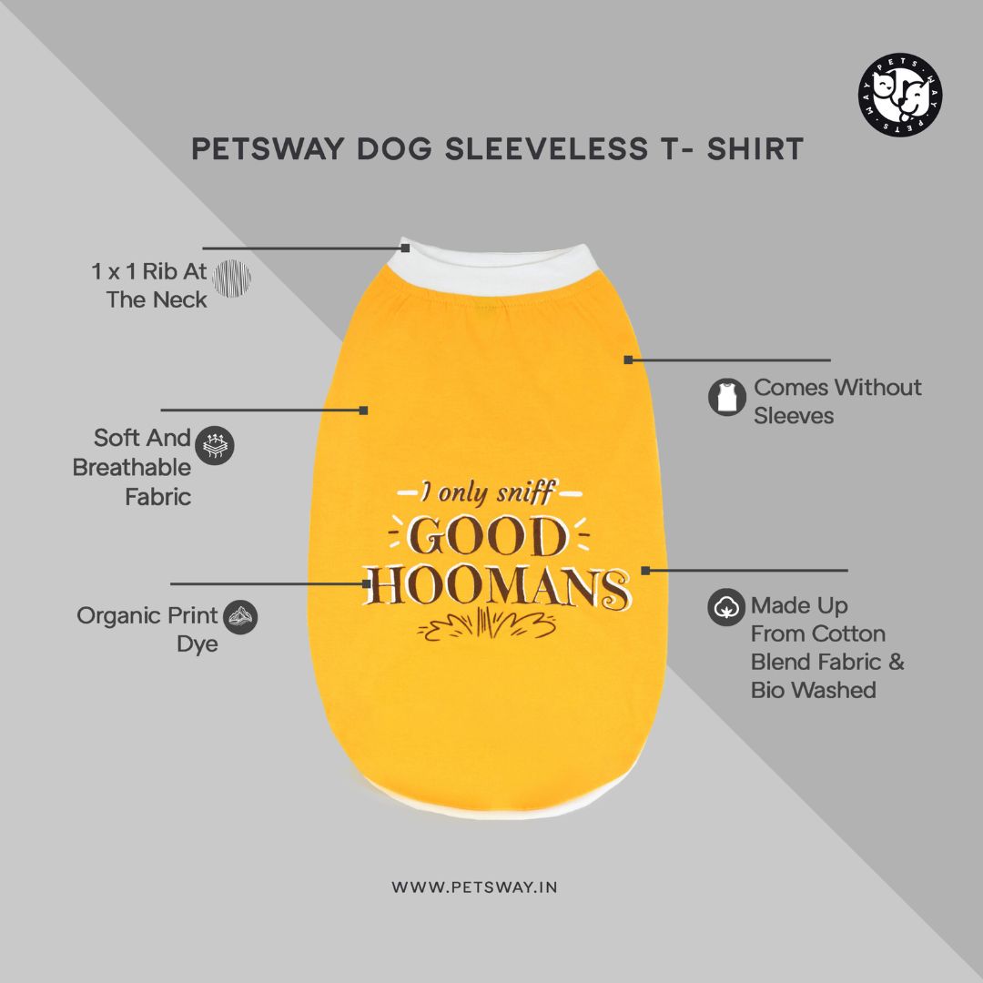 Magenta Dog T-Shirt - Sleeveless