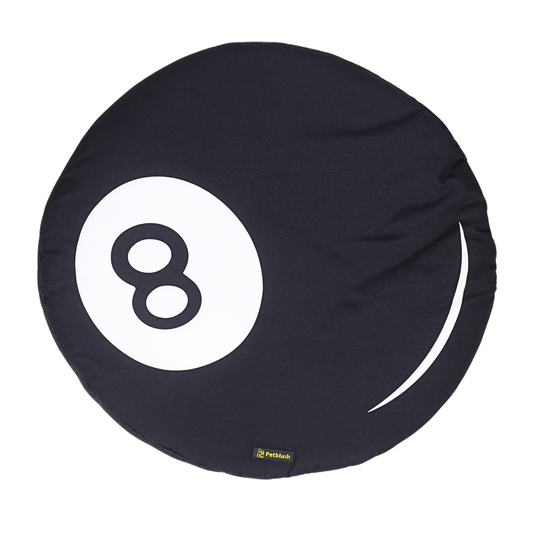 Petblush 8 Ball Pool Shaped Mat For Dogs