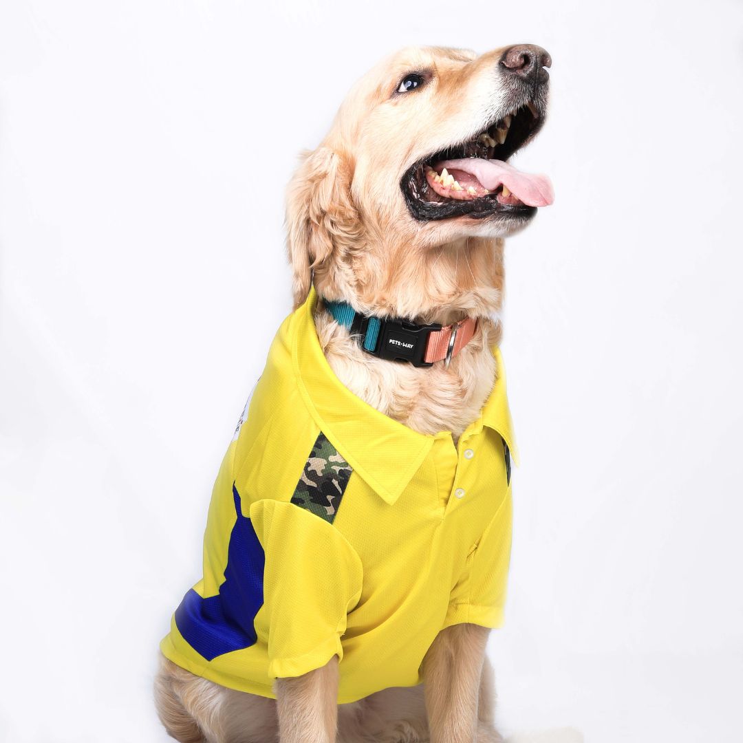Chennai Supaw Kings (CSK) IPL Dog Jersey