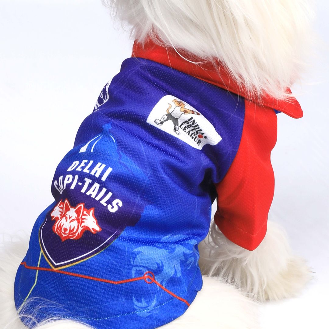 DC IPL Dog Jersey - Delhi Capitails
