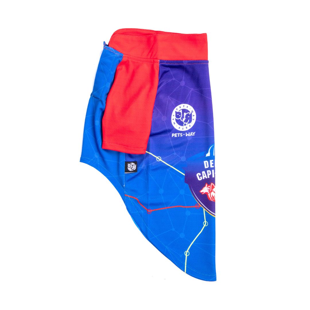 DC IPL Dog Jersey - Delhi Capitails