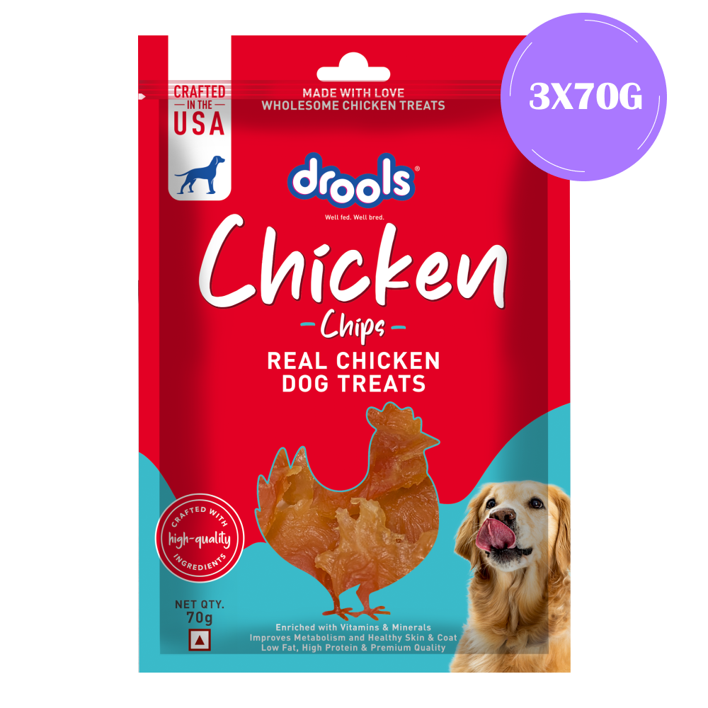 Drools Chicken Chips Dog Treats