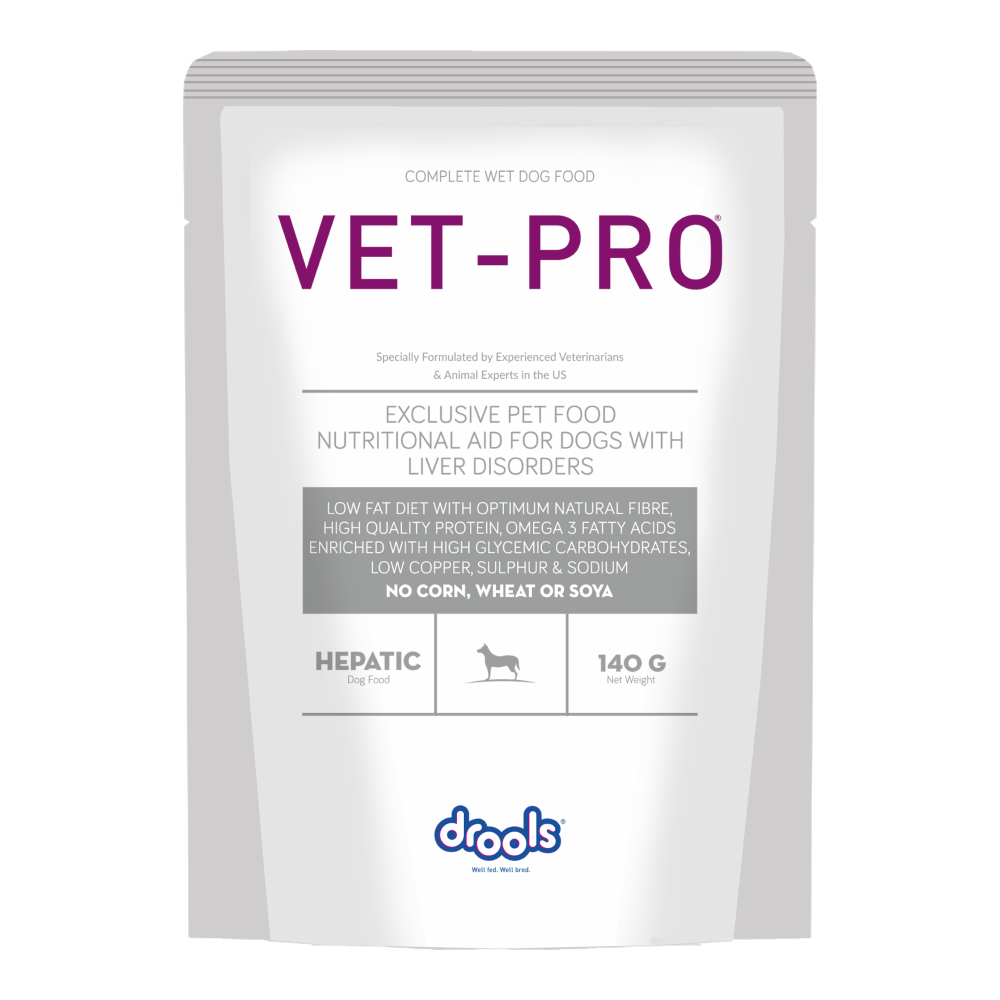 Drools VET PRO Hepatic Pet Wet Food for Dogs