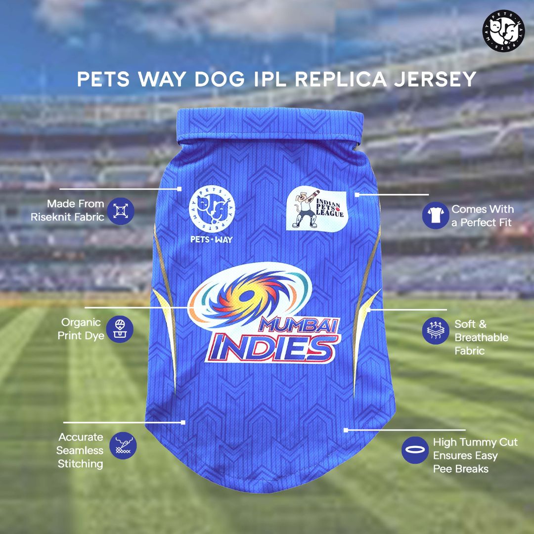 Mumbai Indies - MI IPL Dog Jersey