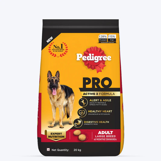 Pedigree PRO Expert Nutrition Active Adult Dry Dog Food