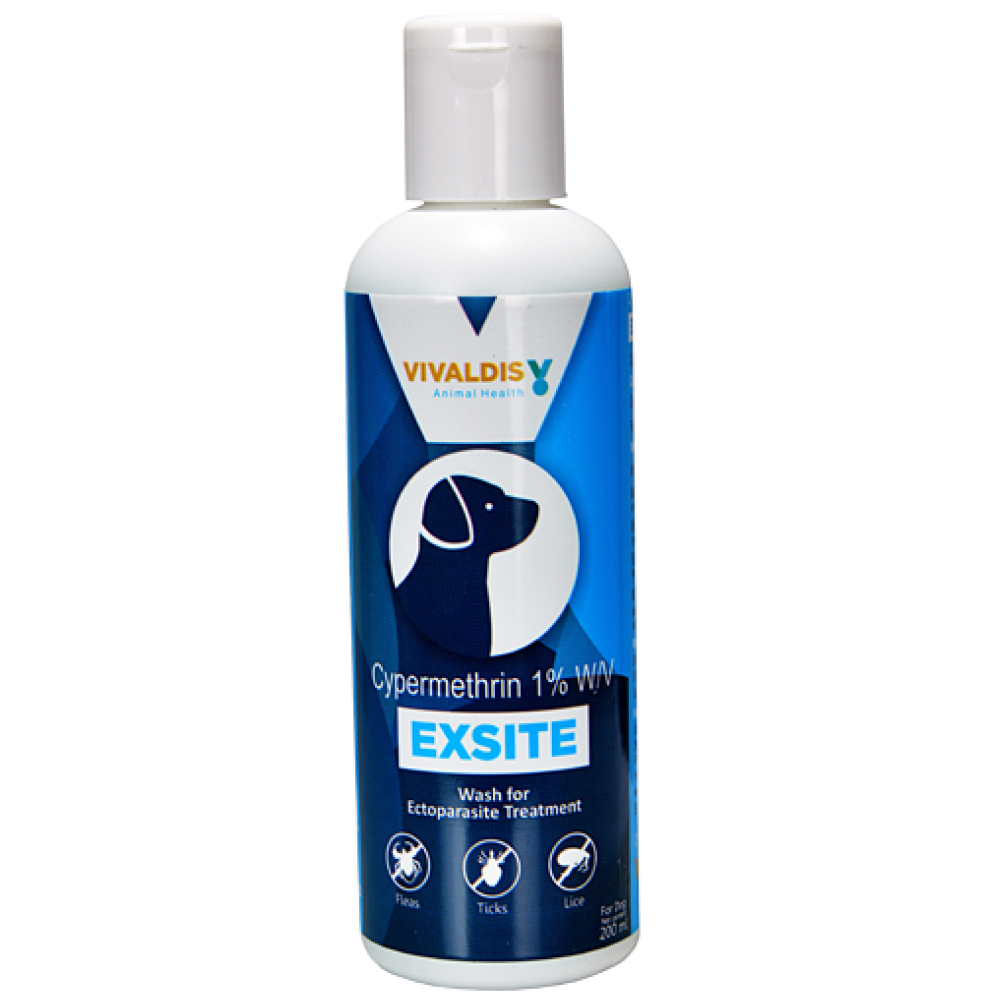 Tick Free Tick & Flea Control Powder and Exsite Tick & Flea Control Shampoo Combo