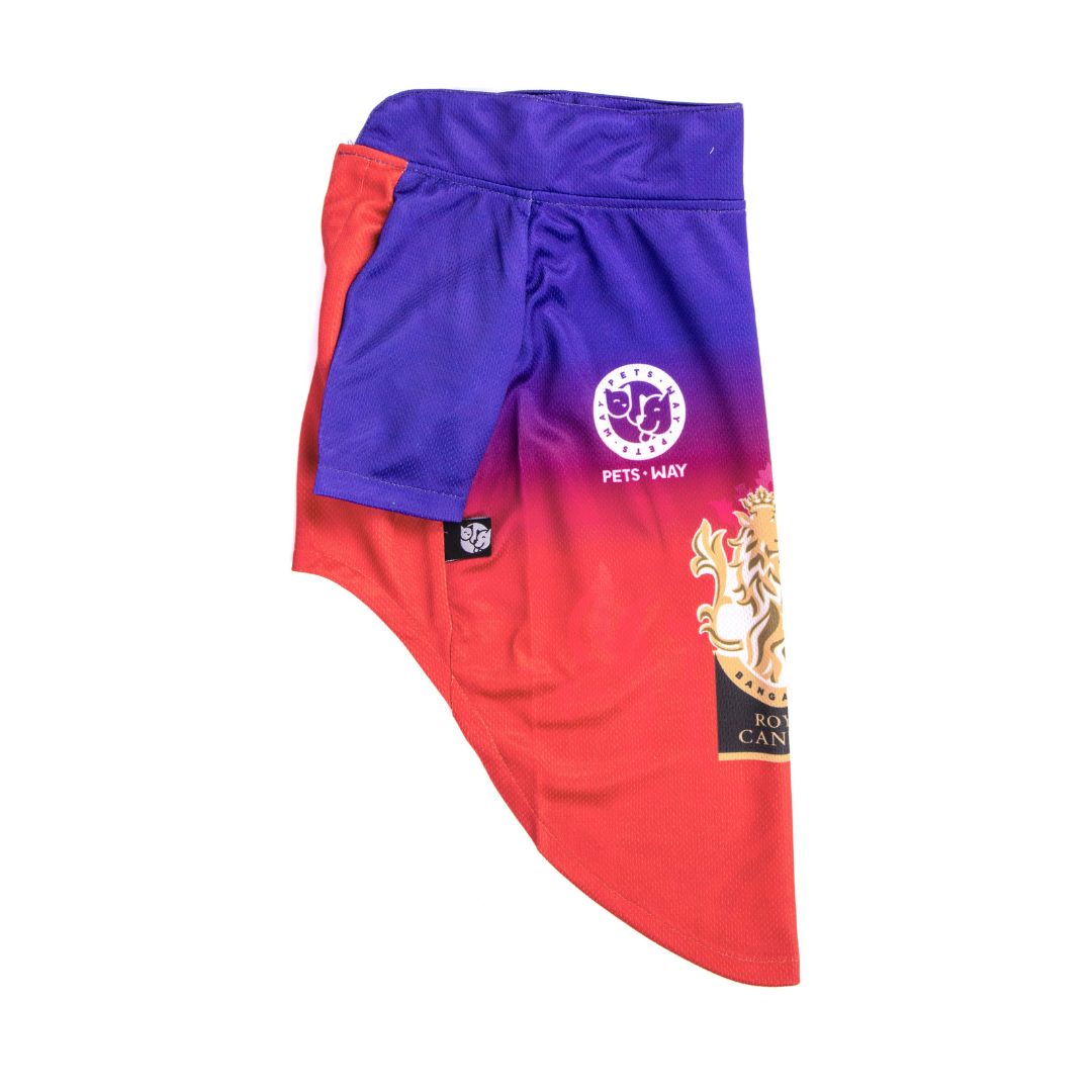 Royal Canines Bengaluru-RCB IPL Dog Jersey
