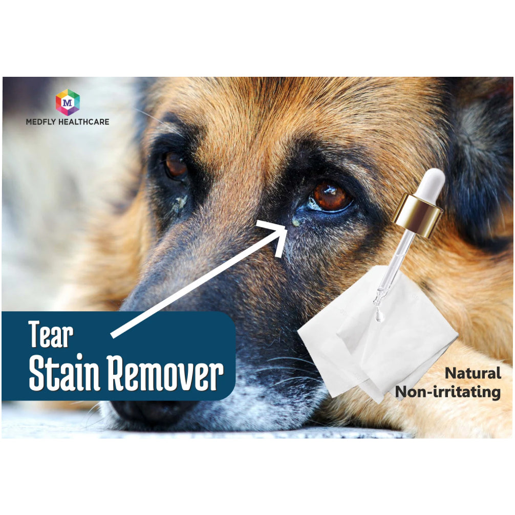 Medfly Healthcare VisioNex Tear Stain Remover for Dogs and Cats