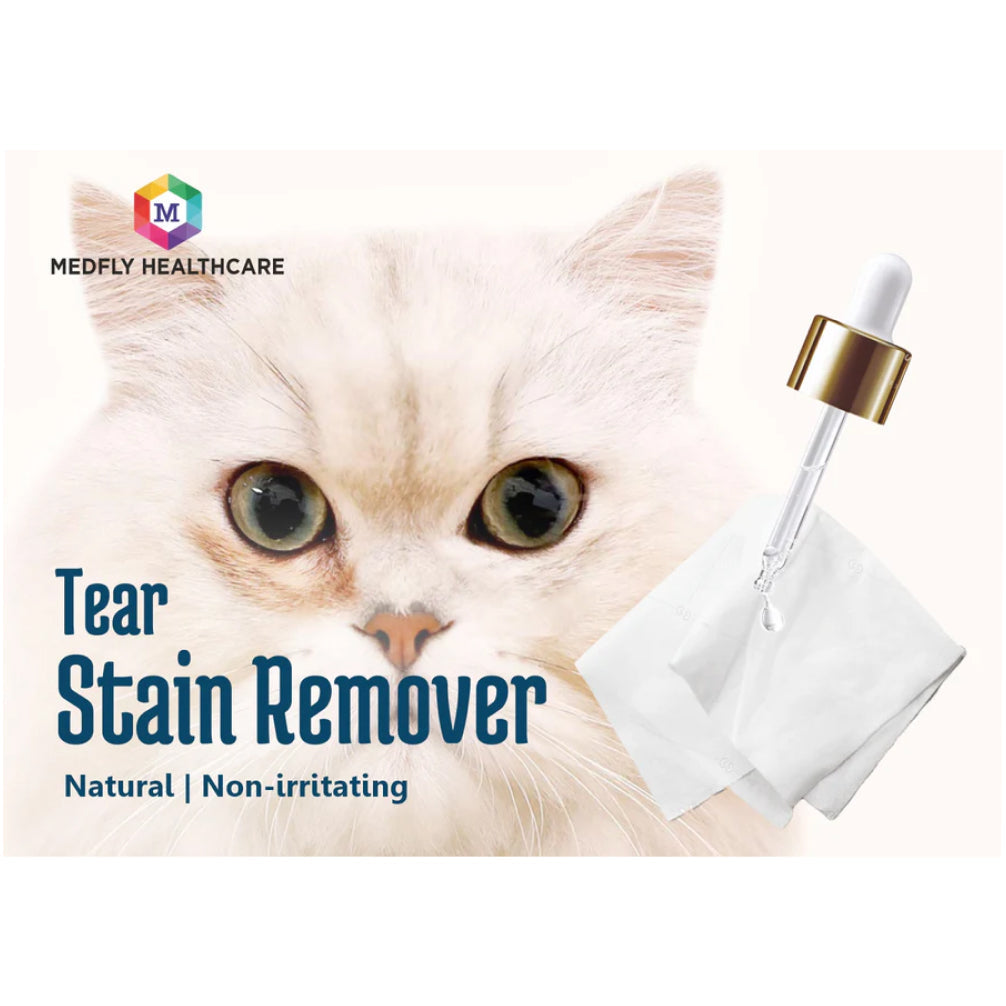 Medfly Healthcare VisioNex Tear Stain Remover for Dogs and Cats