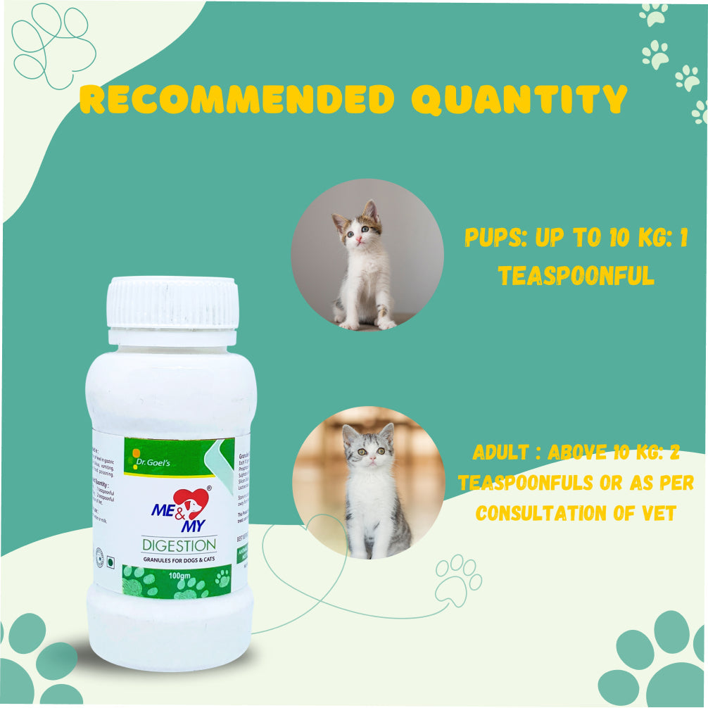 Dr Goel's Me & My Digestion Supplements for Dogs and Cats