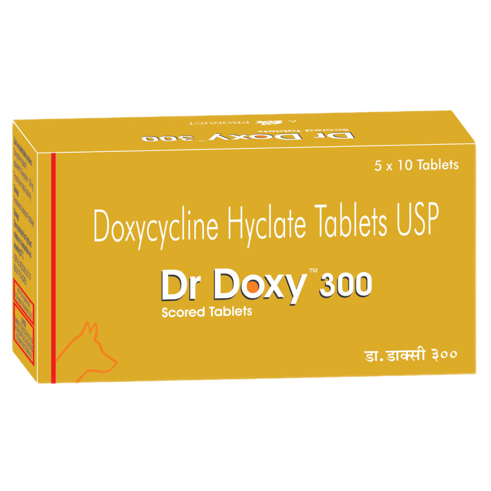 Ttk Dr Doxy 300mg Tablet for Dogs and Cats