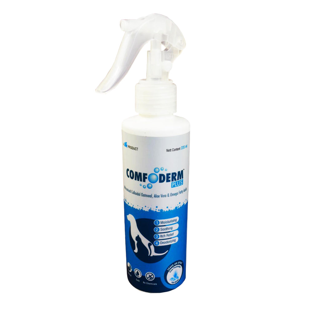 Ttk Comfoderm Plus Oatmeal Spray for Dogs and Cats