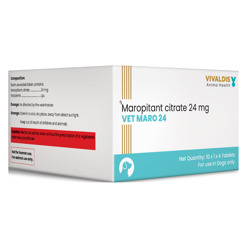 Vivaldis Vet Maro 24mg Tablets for Dogs (pack of 4 Tablets)