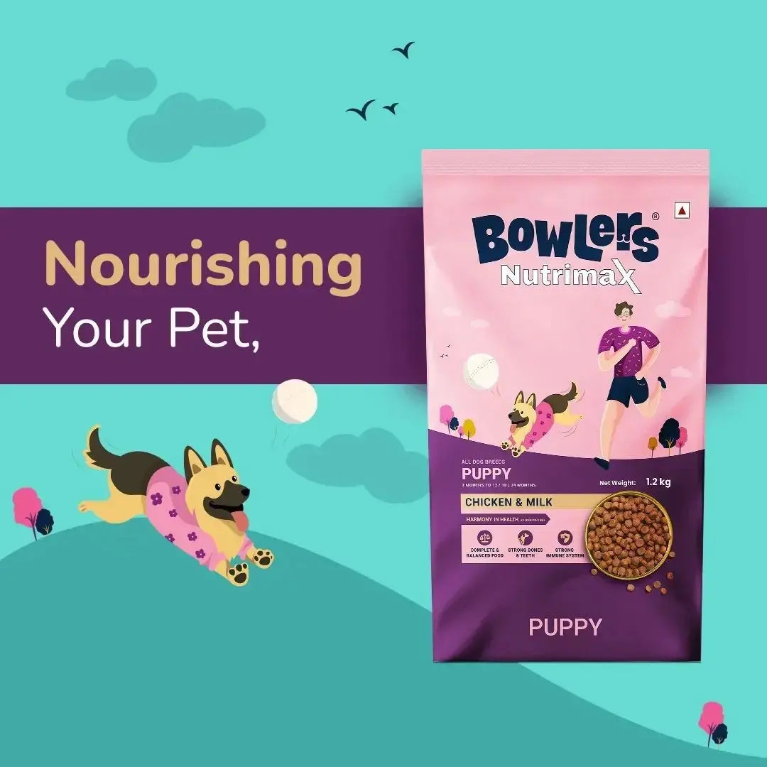 Bowlers Puppy Chicken And Milk Dry Food