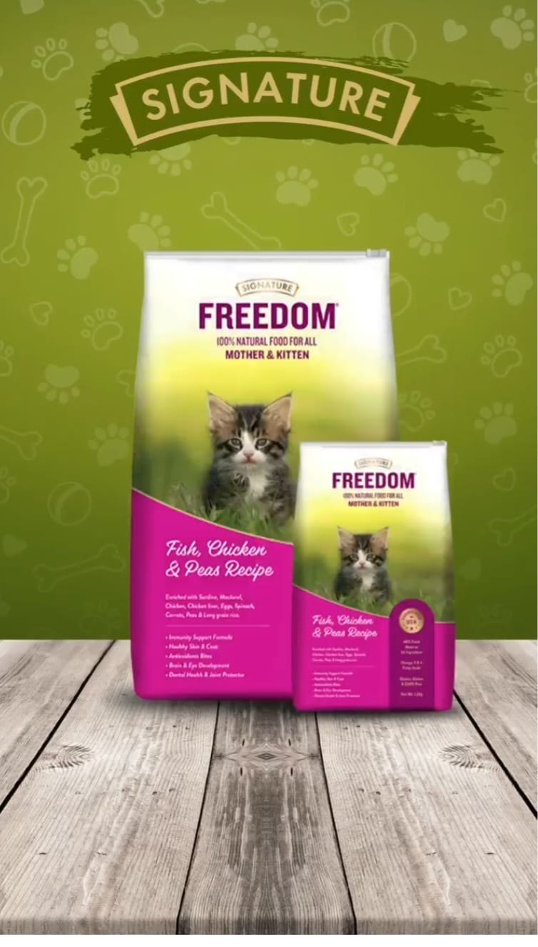Freedom Fish, Chicken & Peas Kitten Dry Food
