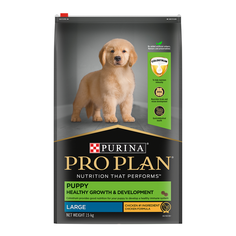 Pro Plan Chicken Large Breed Puppy Dog Dry Food (New Improved Formula)