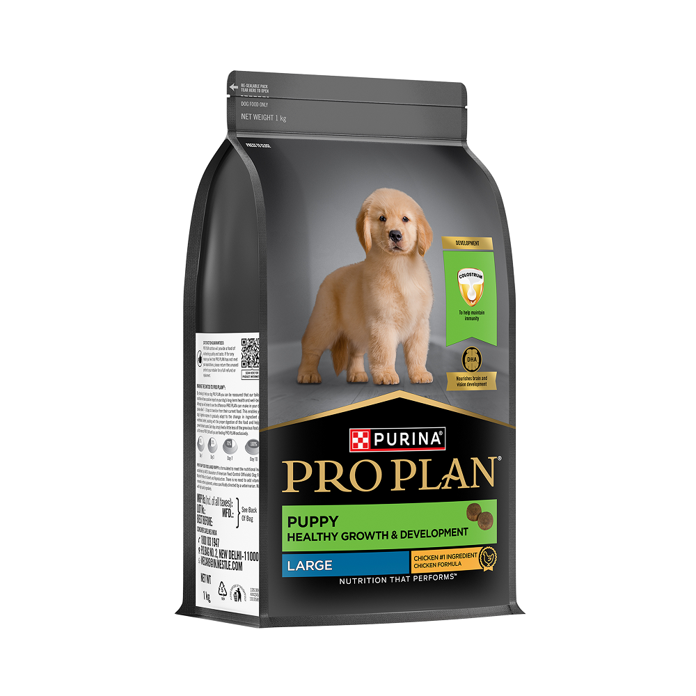 Pro Plan Chicken Large Breed Puppy Dog Dry Food (New Improved Formula)