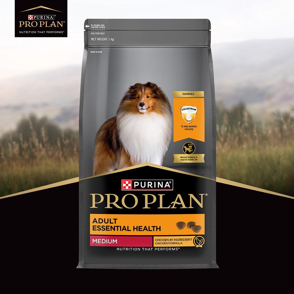 Purina Pro Plan Chicken Medium Breed Adult Dog Dry Food (New Improved Formula)