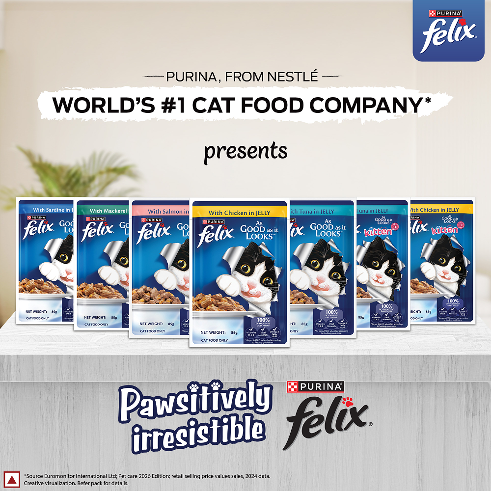 Purina Felix with Chicken in Jelly Complete and Balanced Adult Cat Wet Food