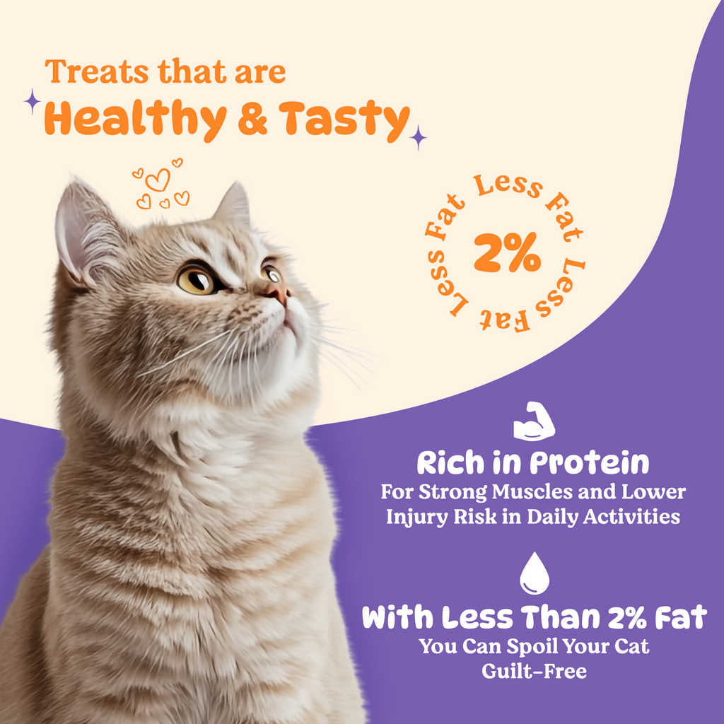 BASIL PURRfect Dental Stick Tuna Cranberry Treat for Cats & Kittens | 44 Grams