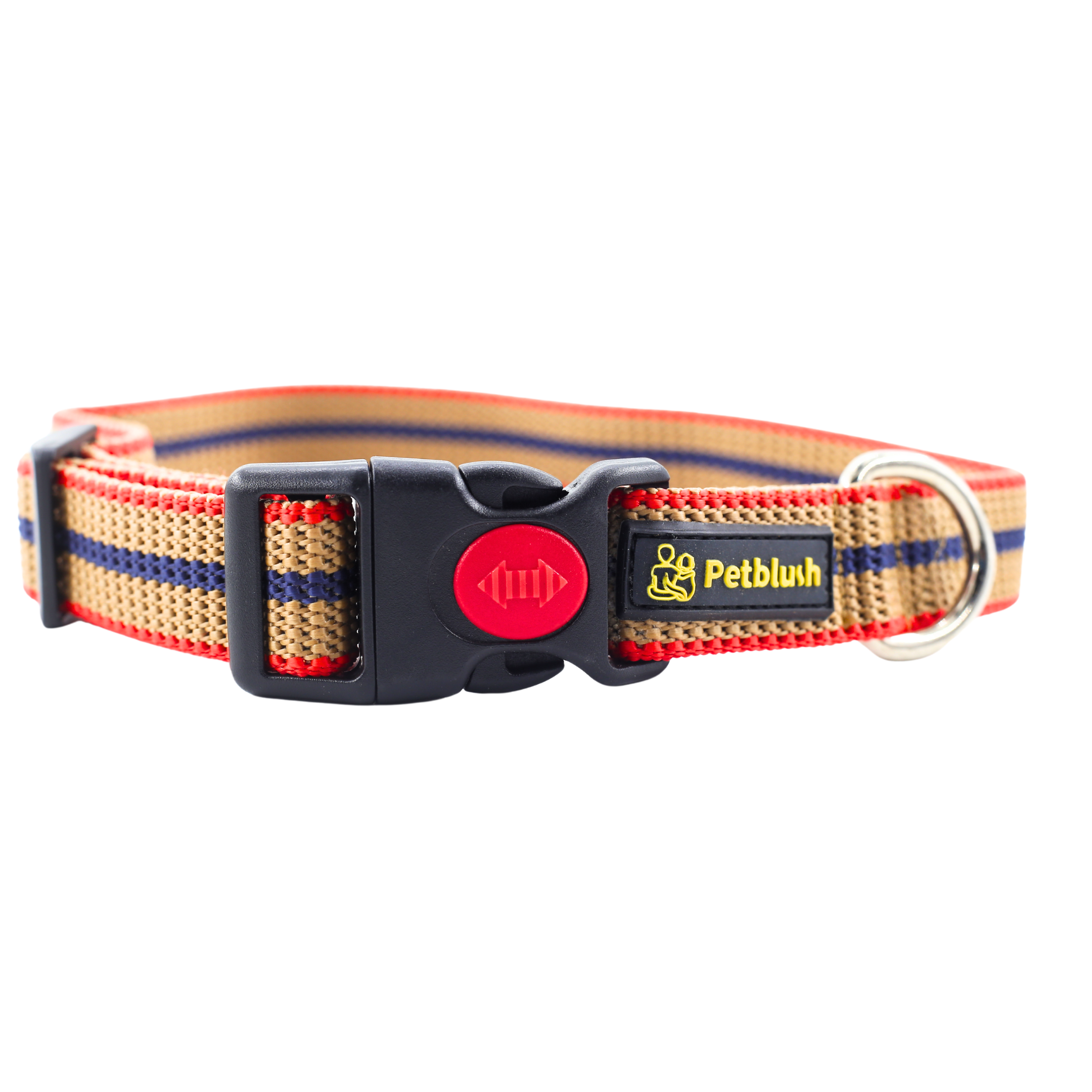 Petblush Tough Striped Collars For Dogs