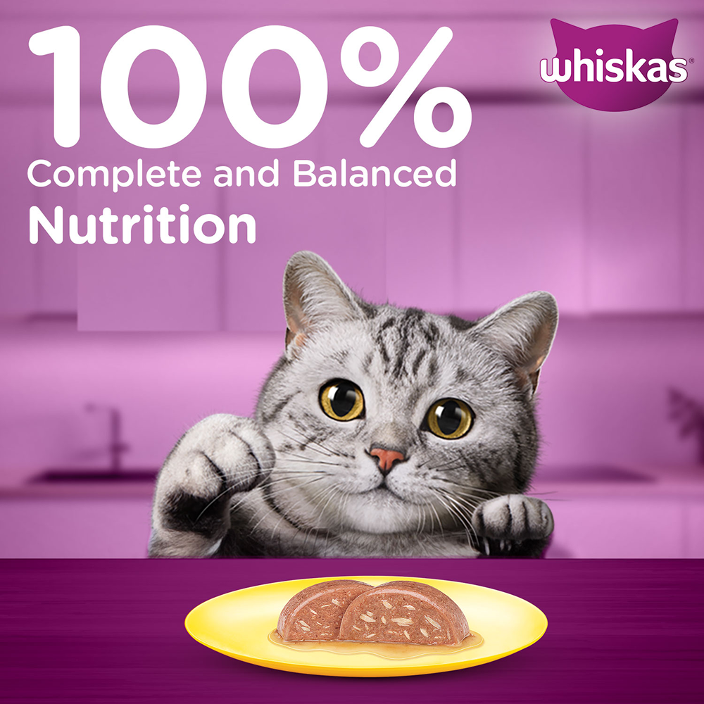Whiskas Tuna & White Fish Adult (1+ Years) Cat Wet Food