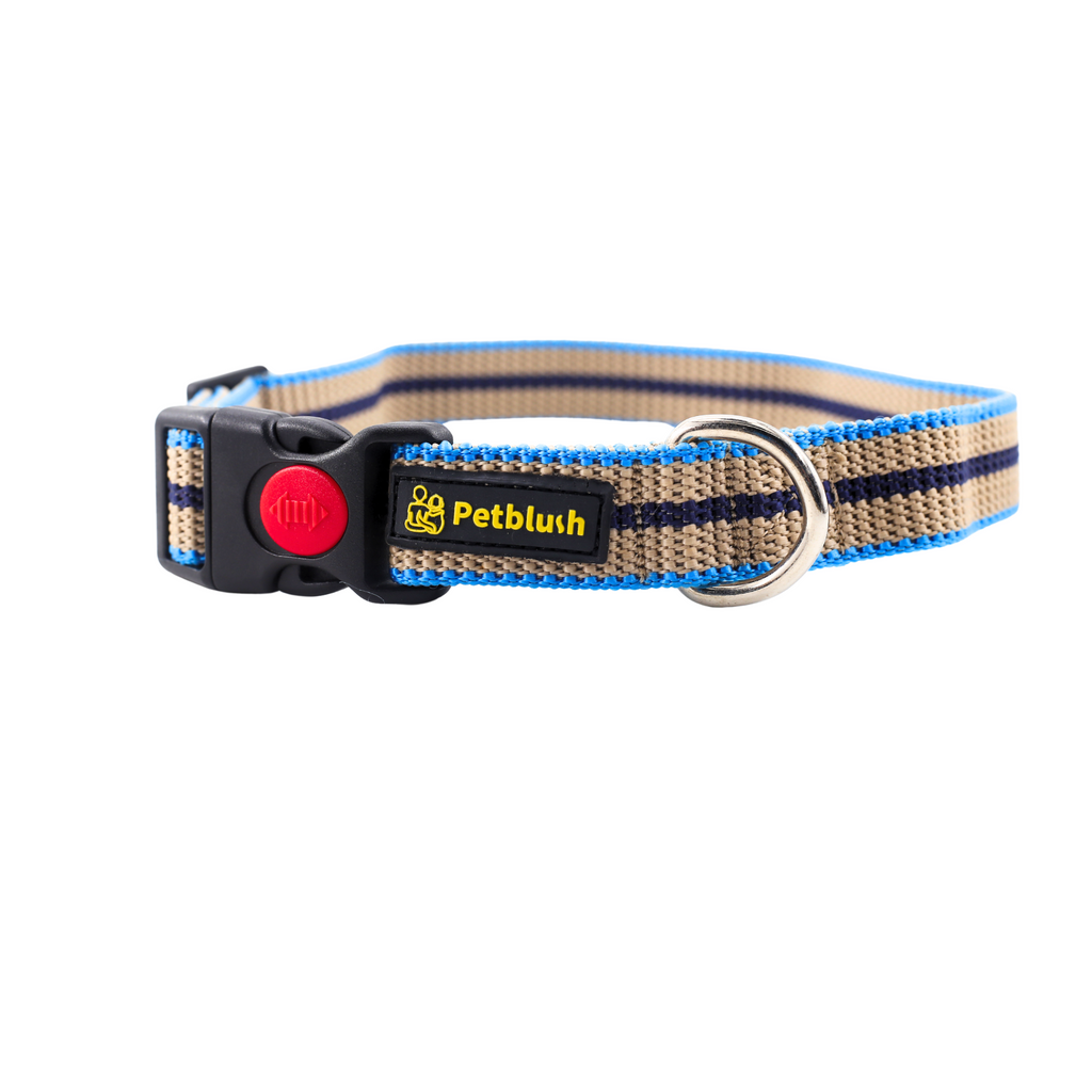 Petblush Tough Striped Collars For Dogs