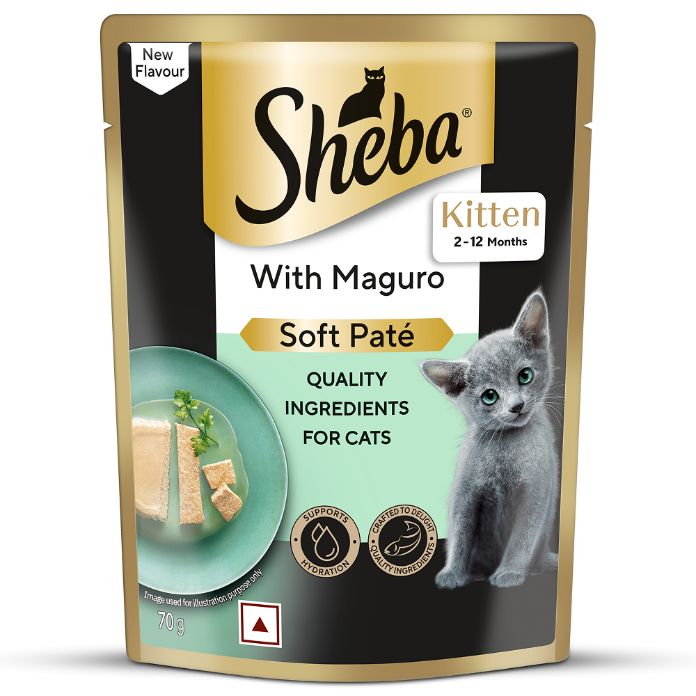 Sheba Maguro Pate Rich Premium Kitten Cat Wet Food