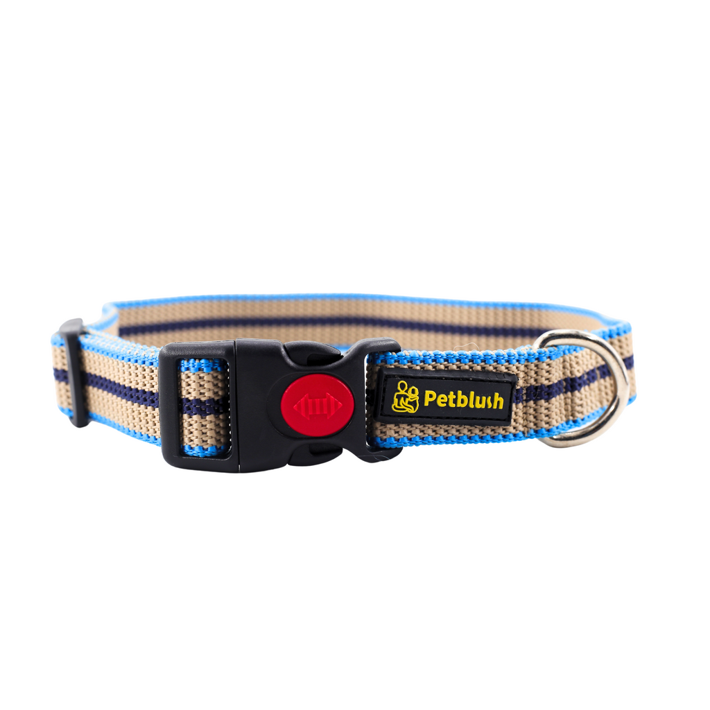 Petblush Tough Striped Collars For Dogs