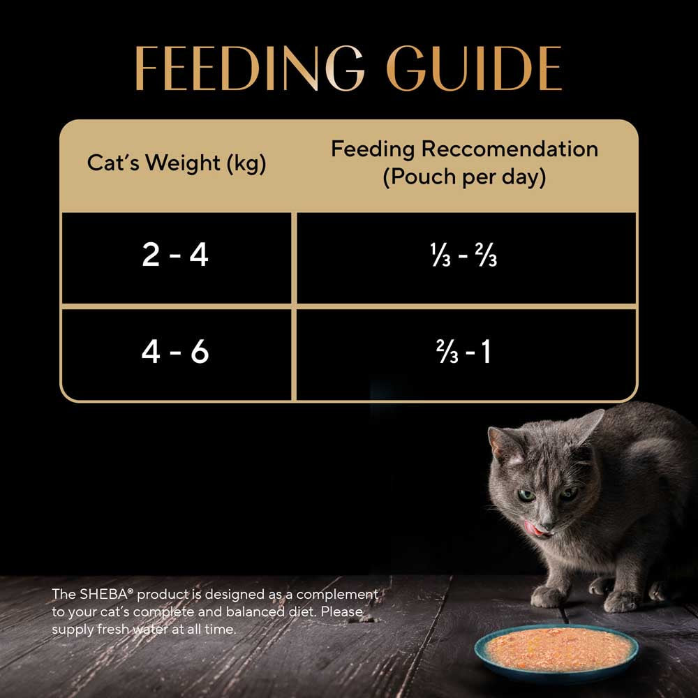 Sheba Tuna Pumpkin & Carrot In Gravy Rich Premium Adult Fine Cat Wet Food