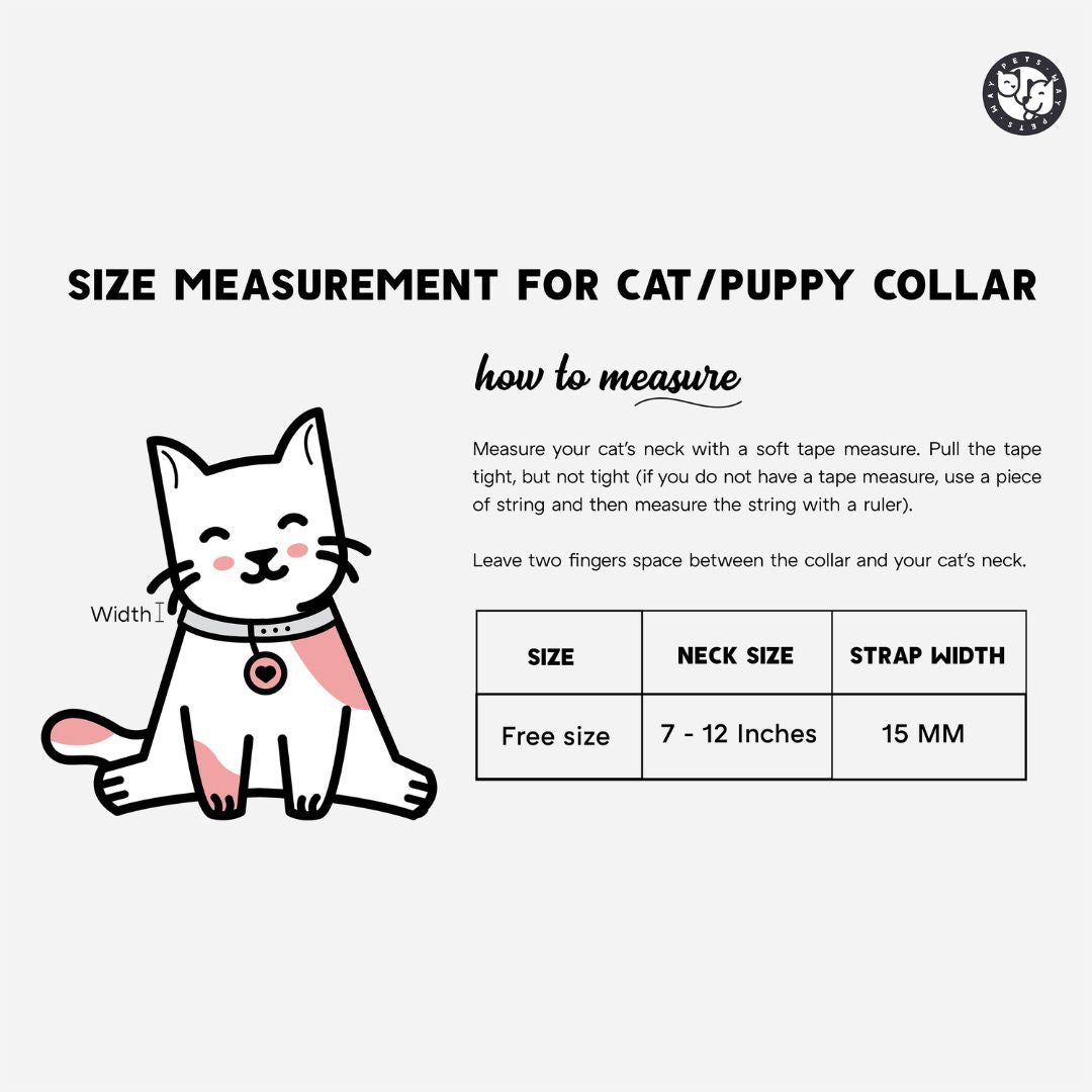 Love Puppy & Cat Collar Leash Harness Set