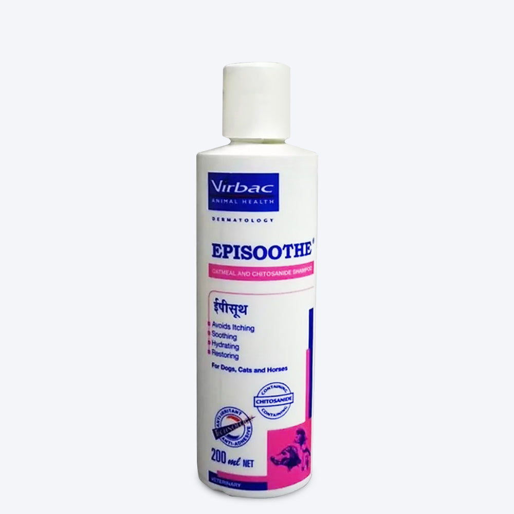 Virbac Episoothe Dog & Cat Shampoo - 200 ml