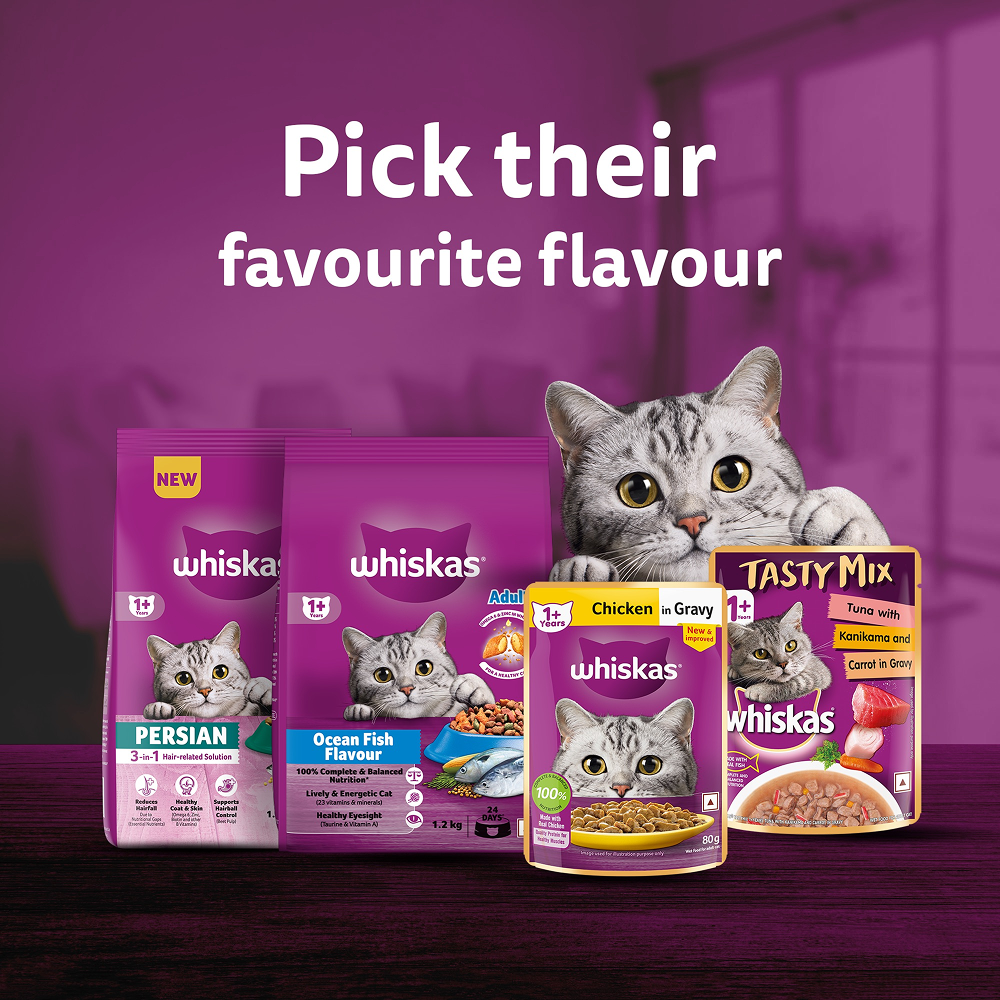 Whiskas Chicken in Gravy Adult Cat Wet Food
