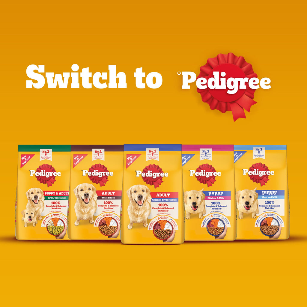 Pedigree Meat & Rice Adult Dog Dry Food