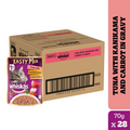 Whiskas Tuna with Kanikama And Carrot in Gravy Tasty Mix Adult Cat Wet Food