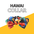 Petblush Hawai Print Bow Collars For Dogs