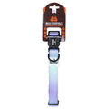 Padded Adjustable Collar for Dogs, Cats & Puppies (Purple & Blue)