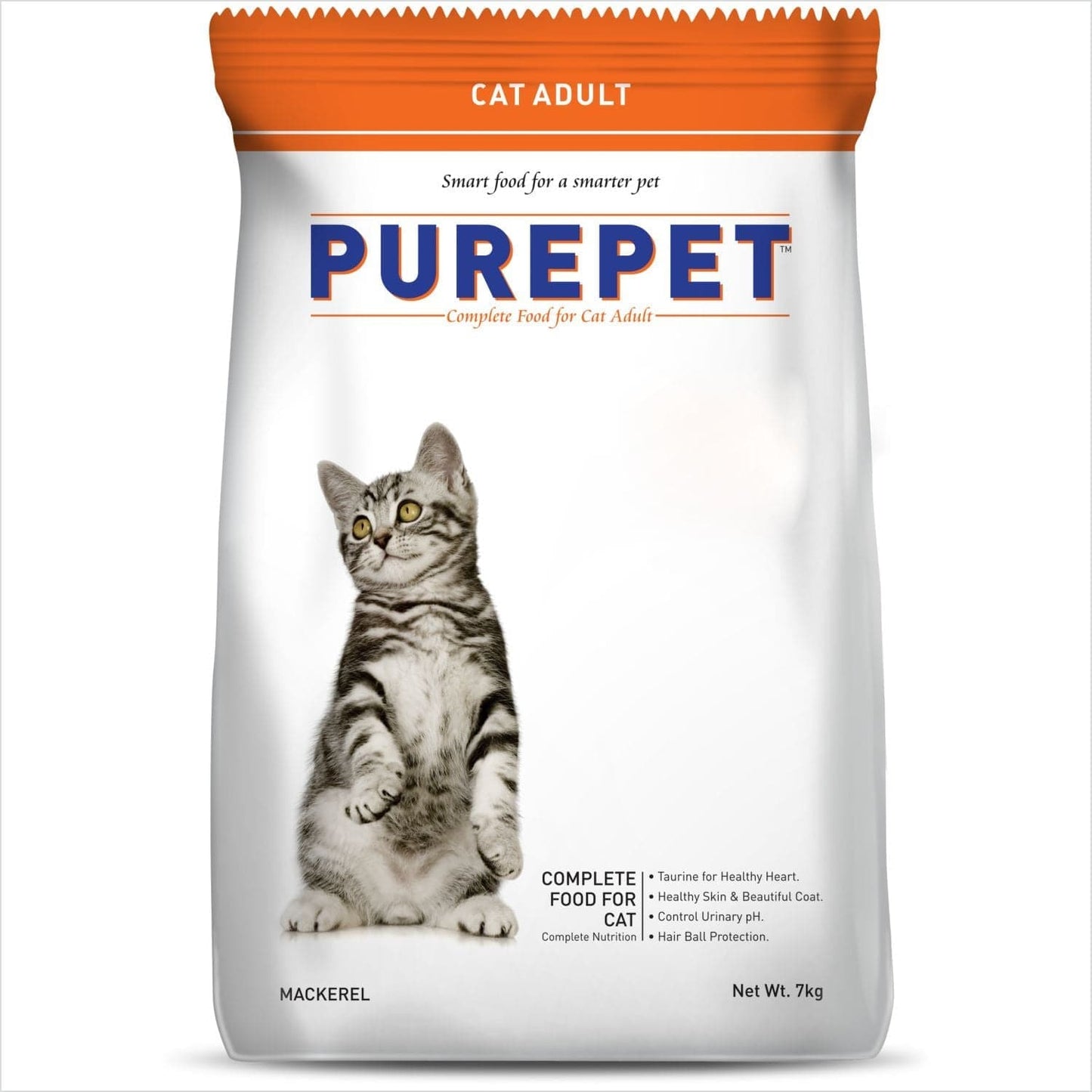 Purepet Mackerel Adult Cat Dry Food