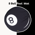 Petblush 8 Ball Pool Shaped Mat For Dogs