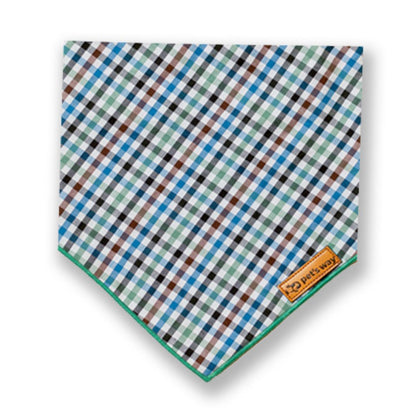 Forest Gingham Bandana