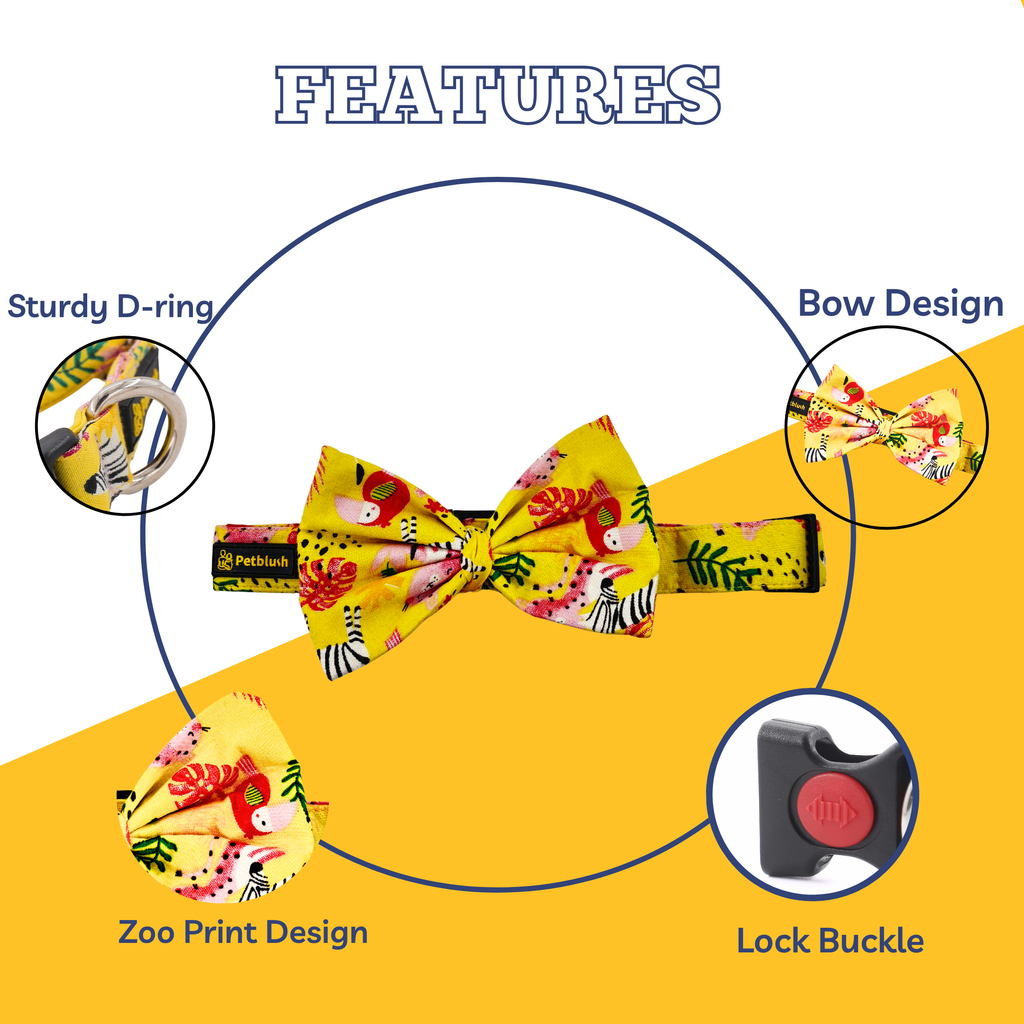 PetBlush Zoo Print Collar