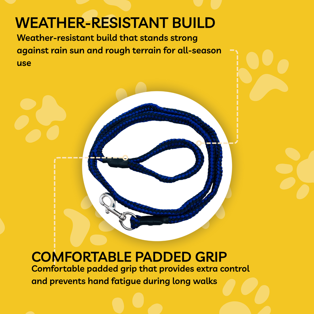 Petblush Stock Spider Rope Leash For Dogs