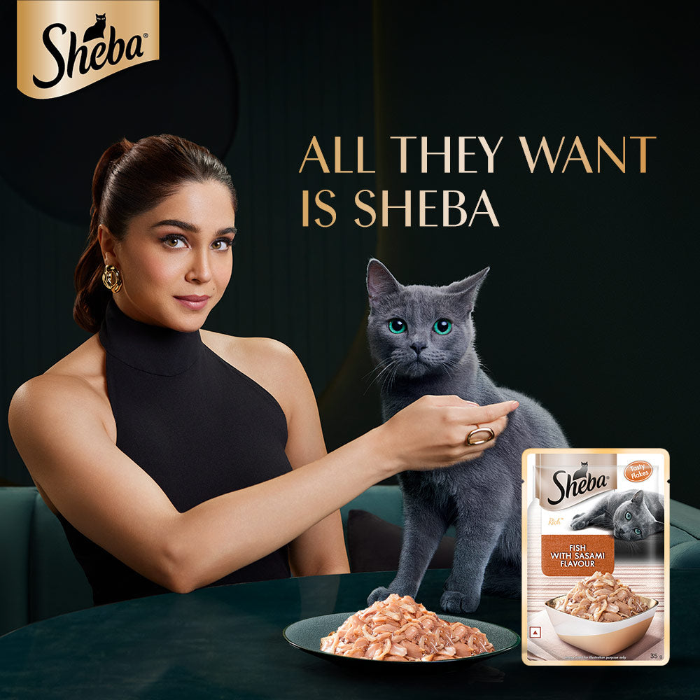 Sheba Fish with Sasami Premium Cat Wet Food