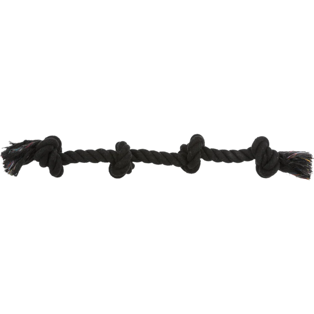 Trixie Playing Rope with Knots Toy for Dogs (Black)